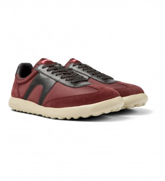 Camper Leather Shoes Pelotas XLF red