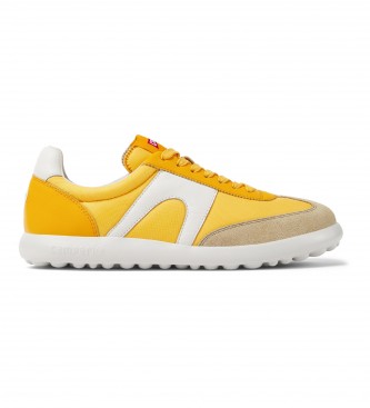 Camper Lederen schoenen Pelotas XLF geel