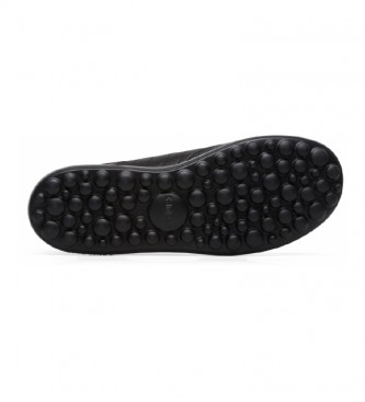 Camper Usnjeni čevlji Pelotas XLF black