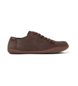 Camper Chaussures Peu Cami en cuir marron