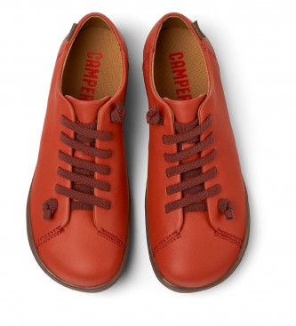 Camper Peu Cami Leren Sneakers rood