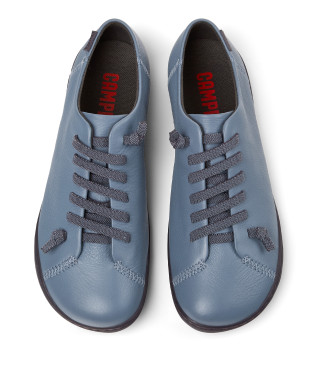 Camper Zapatillas de Piel Peu Cami azul