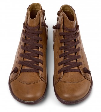 Camper Peu Cami Leather Sneakers brown