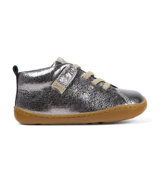 Camper Peu Cami FW silver leather trainers