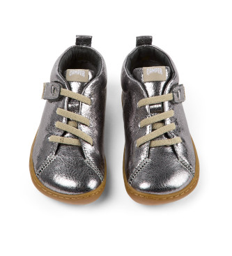 Camper Peu Cami FW silver leather trainers