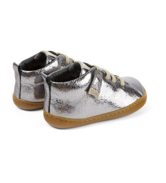 Camper Peu Cami FW silver leather trainers