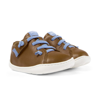 Camper Peu Cami FW brown leather trainers