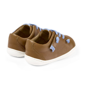 Camper Peu Cami FW brown leather trainers