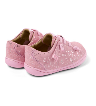Camper Peu Cami FW pink leather trainers