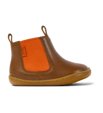 Camper Peu Cami FW brown leather ankle boots