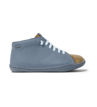 Camper Bottines Peu Cami en cuir bleu