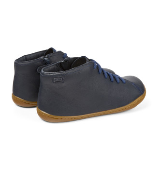 Camper Peu Cami Leder Schuhe navy