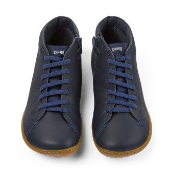 Camper Peu Cami Leather Shoes navy