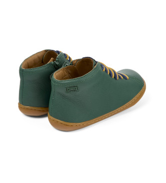 Camper Botines de piel Peu Cami verde