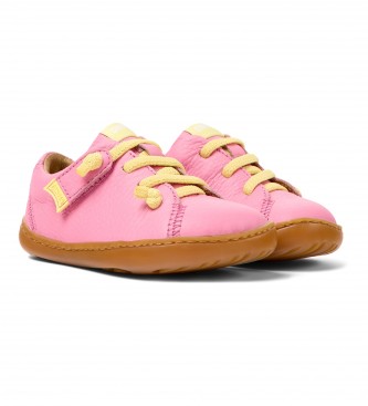 Camper Zapatos de Piel Peu Cami rosa