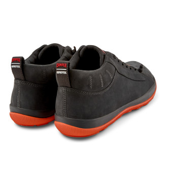 Camper Peu Pista Leren Sneakers zwart