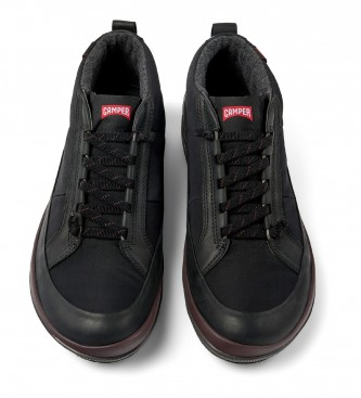 Camper Peu Pista GM Leather Sneakers black