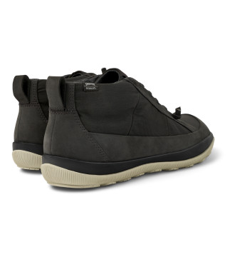 Camper Botines de piel Peu Pista GM gris oscuro