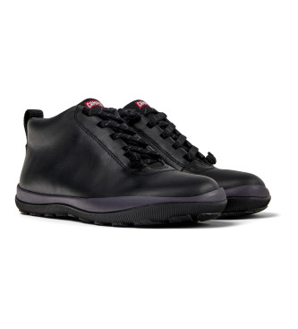 Camper Scarpe Peu Pista Gore Tex in pelle nera