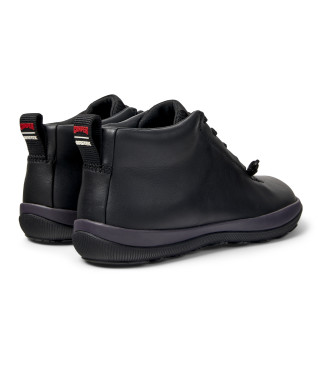 Camper Scarpe Peu Pista Gore Tex in pelle nera