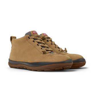 Camper Peu Pista GM Brown Leather Sneakers