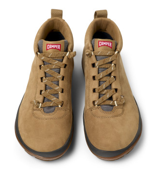 Camper Peu Pista GM brune sneakers i lder