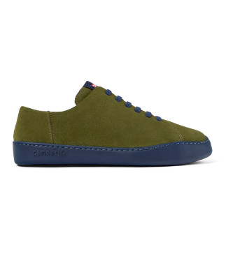 Camper Peu Touring green leather shoes