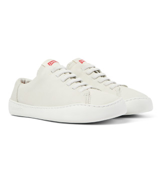 Camper Chaussures Peu Touring en cuir blanc