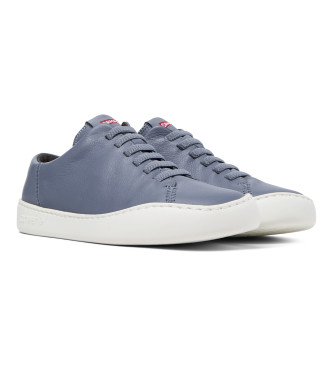 Camper Chaussures Peu Touring en cuir bleu