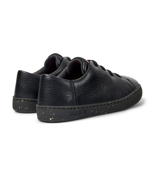 Camper Zapatillas de piel Peu Touring negro 