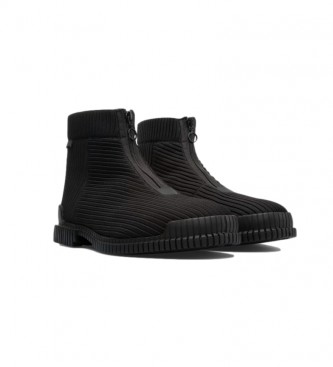 CAMPER Pix leather ankle boots black