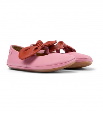 Camper Leather Ballerinas Right pink