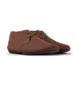 Camper Right Nina - Bottines en cuir marron