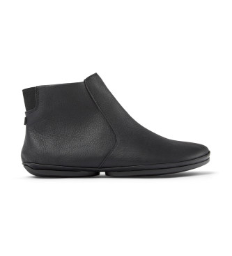 Camper Leather Ankle Boots Right black