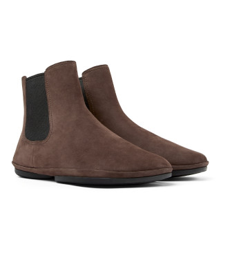 Camper Bottines en cuir Right Nina marron