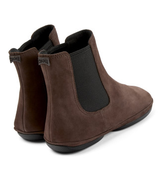 Camper Lederstiefeletten Right Nina braun