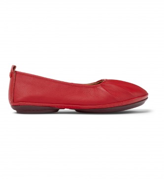 Camper Leather Ballerinas Right Nina red