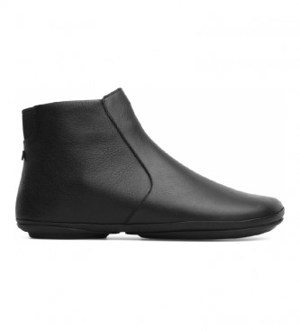Camper Right Nina Leather Ankle Boots Black