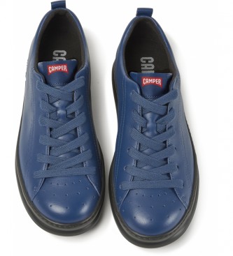 CAMPER Runner leather sneakers blue, black
