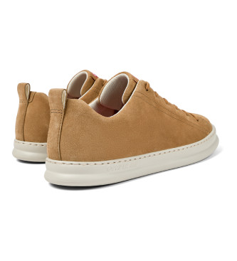 Camper Runner Four brown leather trainers