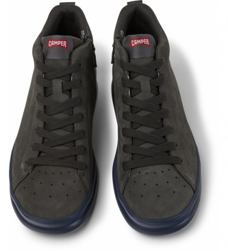 CAMPER Runner Four dark grey leather sneakers