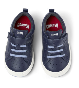 Camper Sneaker Runner Four FW in pelle blu scuro