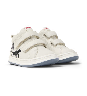 Camper Zapatillas de Piel Twins blanco