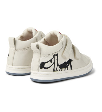 Camper Zapatillas de Piel Twins blanco