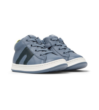 Camper Chaussures en cuir Runner Four FW bleu