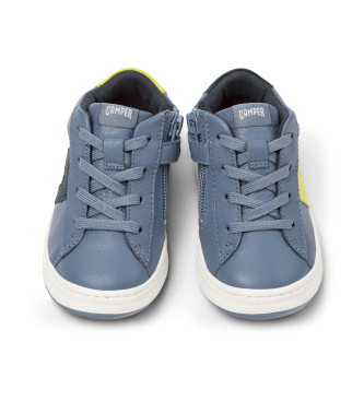 Camper Chaussures en cuir Runner Four FW bleu