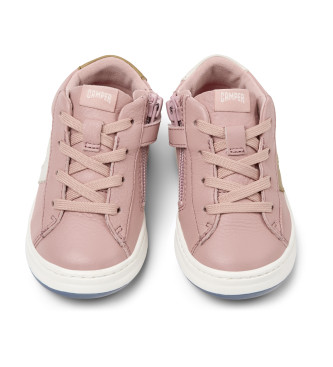 Camper Runner Four FW roze leren sportschoenen