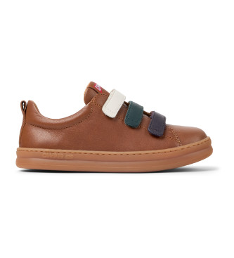 Camper Twins Leren Sneakers bruin