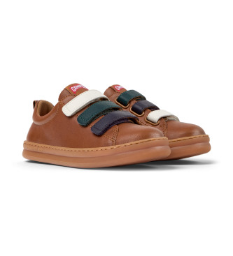 Camper Twins Leren Sneakers bruin