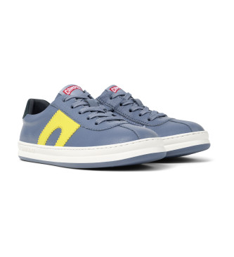 Camper Runner Four leather trainers blue grey